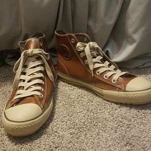 Leather Converse Chuck Taylors